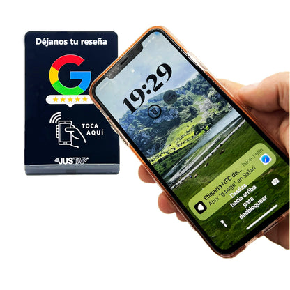 Paquete completo JUSTAP® con NFC para Google