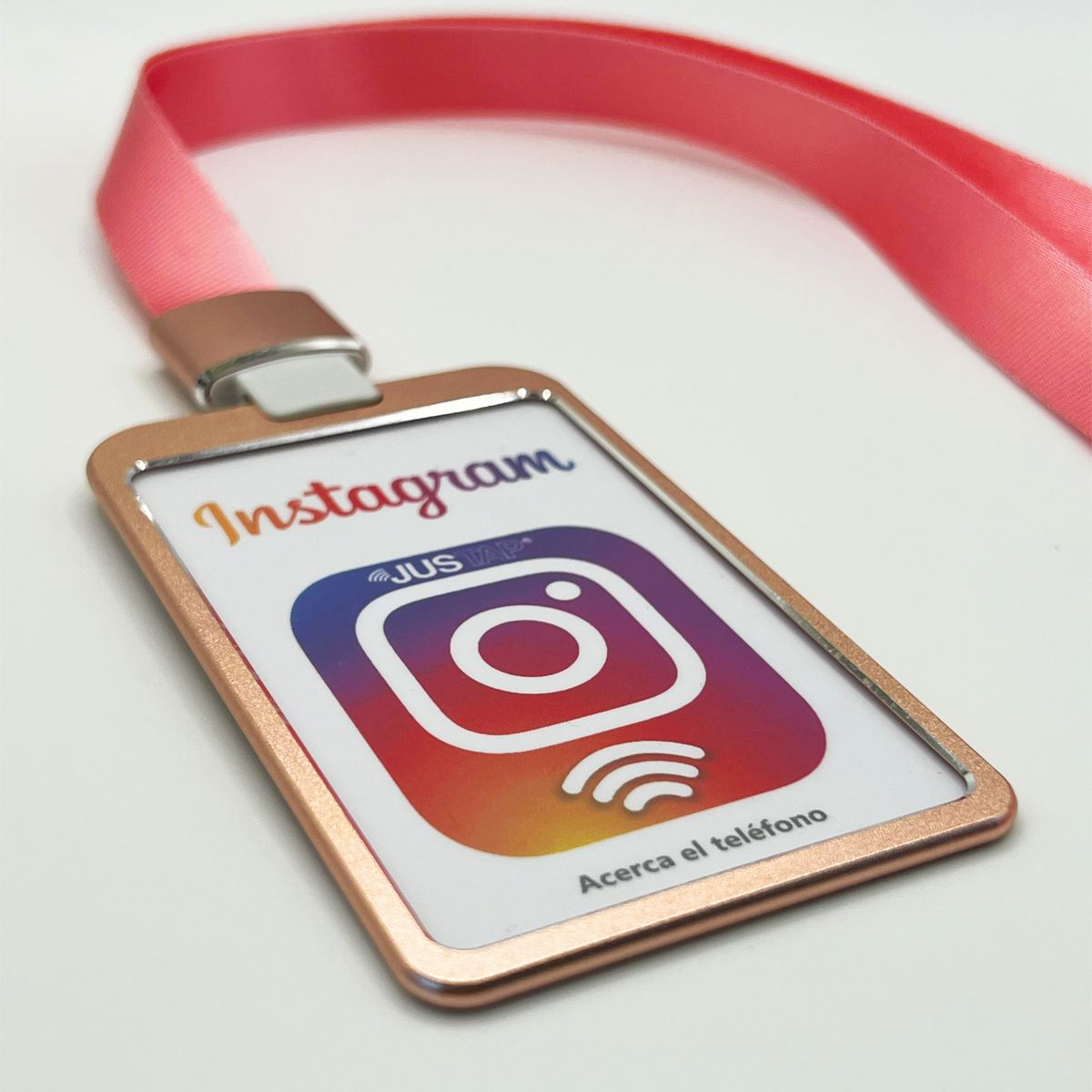 Paquete JUSTAP® Tarjetas NFC de Google + Instagram